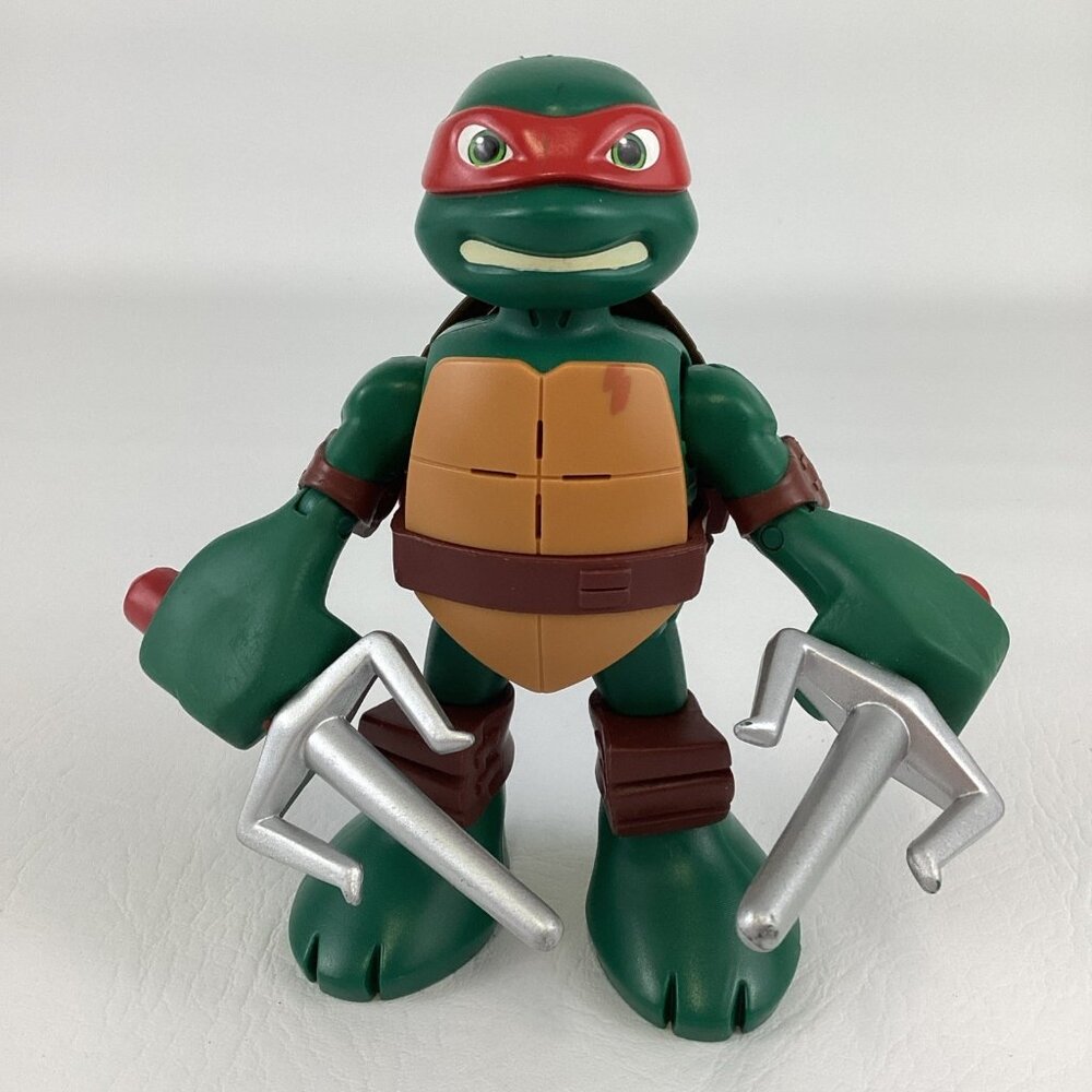 Teenage Mutant Ninja Turtles Mayhem Raph Raphael 6" Talking Figure 2014 Playmate